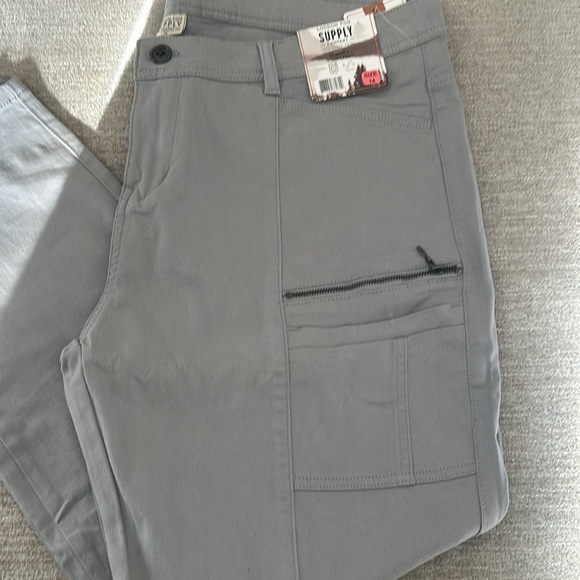 London Fog Supply Co Gray Utility Pants. Size 14. NWT. - Picture 5 of 10